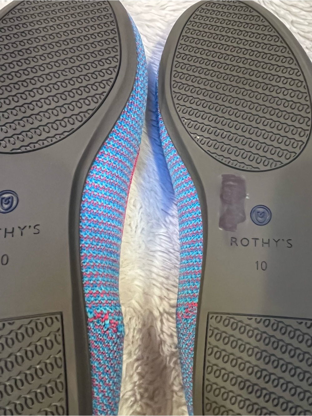 Rothy’s Bluebell Triple Stitch Loafer Flat Size 10 - Picture 11 of 11